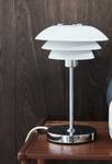 Lampe de Table DL16 Blanc - Métal - 16 x 25 x 16 cm