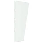 Vordach Seitenwand 3012295-1 Glas - Metall - 100 x 1 x 30 cm