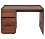 Schreibtisch J78 Braun - Holz teilmassiv - 121 x 78 x 60 cm