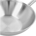 Wok-Pfanne Apollo 7 Silber - Metall - 2 x 13 x 30 cm