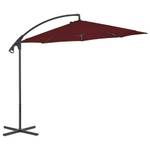 Parasol en porte-à-faux 3006337 Rouge