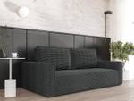 Schlafsofa Mila Cord Grau