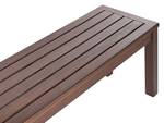 Banc TUSCANIA Marron - Bois massif - 160 x 45 x 35 cm