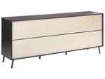 Sideboard BLACKPOOL Schwarz - Grau