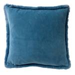 Dekokissen Zaya Blau - Textil - 45 x 45 x 45 cm