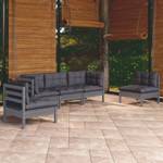 Garten-Lounge-Set Grau