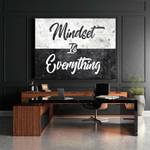 Leinwandbild Mindset is Everything 120 x 80 cm