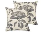 Coussin décoratif ROSEMARY Beige - Gris