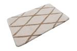 Badteppich San Bosa Beige - Sandbraun - 70 x 120 cm