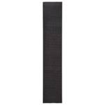 Sisalteppich 3032244-1 Schwarz - 66 x 350 cm