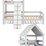 Lit cabane Teddy 35146 Blanc