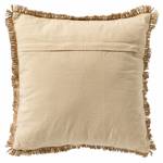 Housse de coussin Carlos Beige - Textile - 45 x 45 x 45 cm