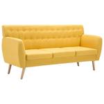 3-Sitzer Sofa 295972 Gelb