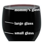 Glass XL Mommys Gravur-Weinglas
