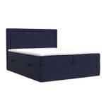 Boxspringbett Tribeca Blau - Breite: 200 cm