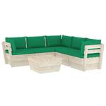 Garten-Lounge-Set (6-teilig) 3016490-13 Grün