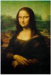 Holzpuzzle Mona Lisa Wanddeko