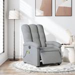 Fauteuil de massage électrique 3032264-3 Gris lumineux