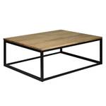 Table basse Icub.   80X70x37 cm. Noir Noir - Bois massif - Bois/Imitation - 80 x 37 x 70 cm