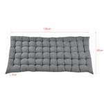 Coussin de Sol Espoo Gris Gris lumineux