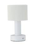 lampe de table rechargeable Blanc