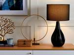 Lampe de table SANTEE Noir