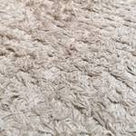 Tapis 120x180cm beige coton poils longs Beige - Textile - 180 x 1 x 120 cm