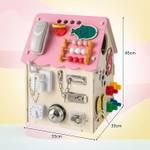 Spielzeughaus TM10032 Pink - Holzwerkstoff - 33 x 45 x 33 cm