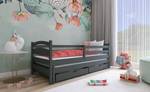 Lit enfant TOSIA KSB014 Graphite