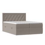 Boxspringbett Maestro Braun - Breite: 120 cm