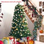 180cm künstlicher Weihnachtsbaum Grün - Kunststoff - 115 x 180 x 115 cm