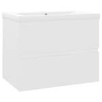 Meuble lavabo avec bassin 3007833-1 Blanc