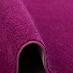 Hochflor Velours Teppich Luna Rund Violett - 160 x 160 cm