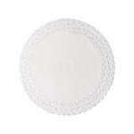 Set de table PP blanc 38cm Blanc - Matière plastique - 38 x 1 x 38 cm