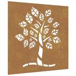 Décoration murale de jardin 824505 Marron - Métal - 55 x 1 x 55 cm