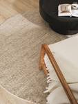 Wollteppich rund Rocco 3 Taupe - 200 x 200 cm