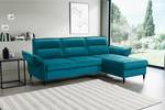 Ecksofa Mindi Blau