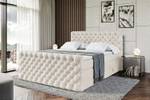 Boxspringbett BOXI8-Z KING Beige - Breite: 180 cm