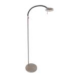 Stehlampen Turound Silber - Metall - 45 x 125 x 23 cm