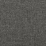 Cadre de lit 3016024-5 Noir - Gris - Gris minéral - Largeur : 100 cm