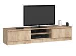 TV-Schrank K160 2T 1S CLP Eiche Sonoma Dekor