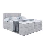 Boxspringbett IDRIKO KING Grau - Breite: 200 cm