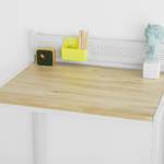 Schreibtisch FWT66-WN Weiß - Holzwerkstoff - 70 x 90 x 50 cm