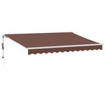 Auvent rétractable 3006541-1 Marron - 250 x 350 cm