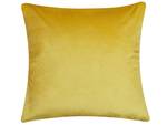 Coussin décoratif ORIGANUM Jaune - Textile - 45 x 6 x 45 cm