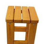 Barhocker VILLACH Braun - Massivholz - Holzart/Dekor - 40 x 76 x 40 cm