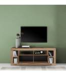 Meuble TV Rimini Marron - Bois manufacturé - 40 x 66 x 172 cm