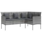 Gartensofa 3012241 Grau