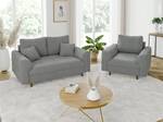 Sofa Oskar 2-Sitzer Grau