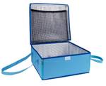 Kühltasche für Lebensmittel Blau - Textil - 38 x 17 x 38 cm